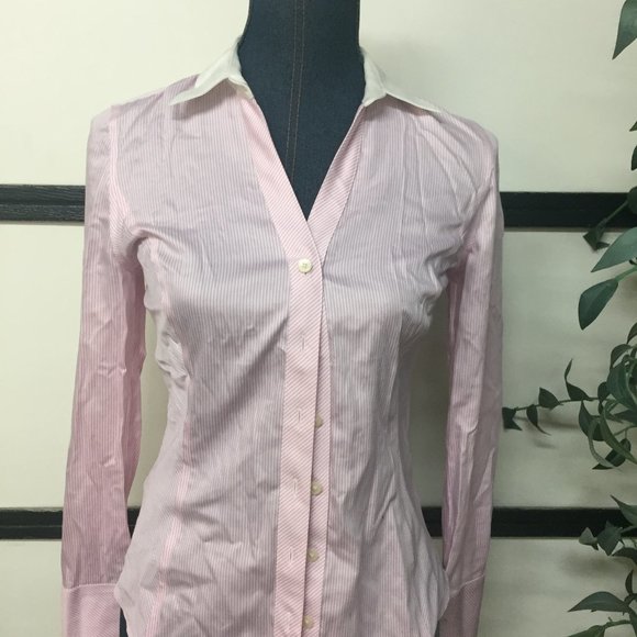 Express And Calvin Klein Basic Shirt Purple Pink Two a Lot - Picture 6 of 10